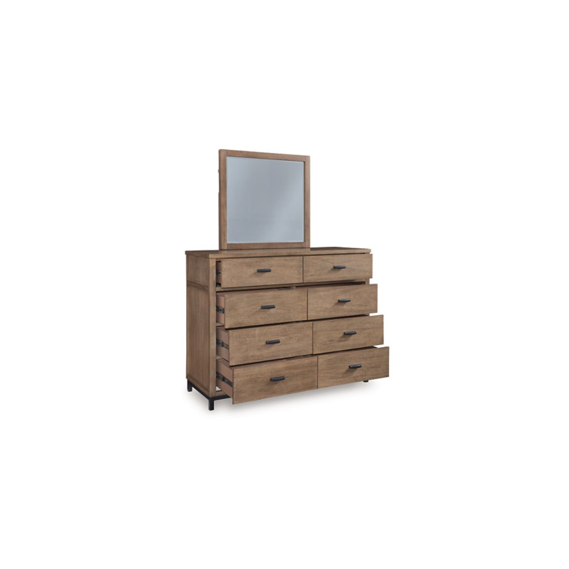 Commode et miroir Tomtyn