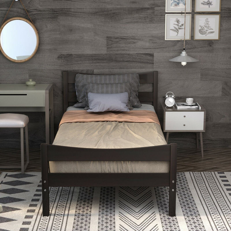 Lutetiu Bed, Gray