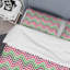 Colorful Zigzag Striped Chevron Polyester Chevron / Zig Zag Duvet Cover-733751187