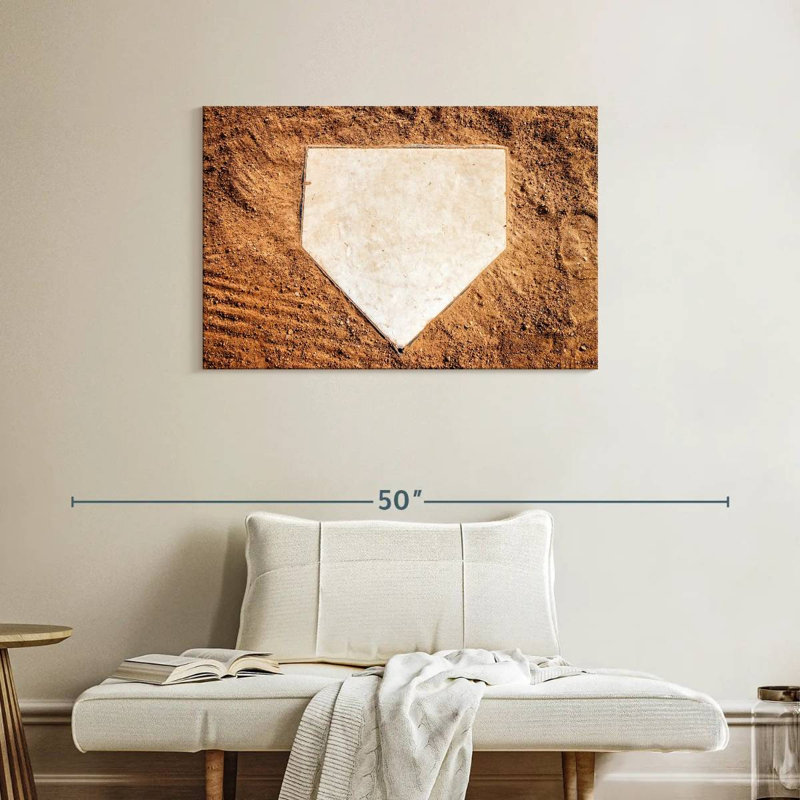 Base d'un terrain de baseball Sireci, H 24 po x l 36 po