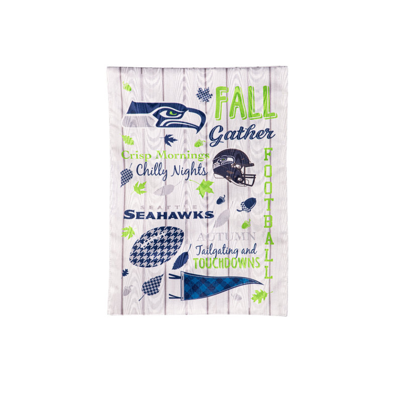 Double face 18 H x 12,5 l, NFL Seattle Seahawks