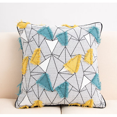 Geometric Pillow Cover