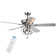 Davies 52'' Ceiling Fan with Light Kit