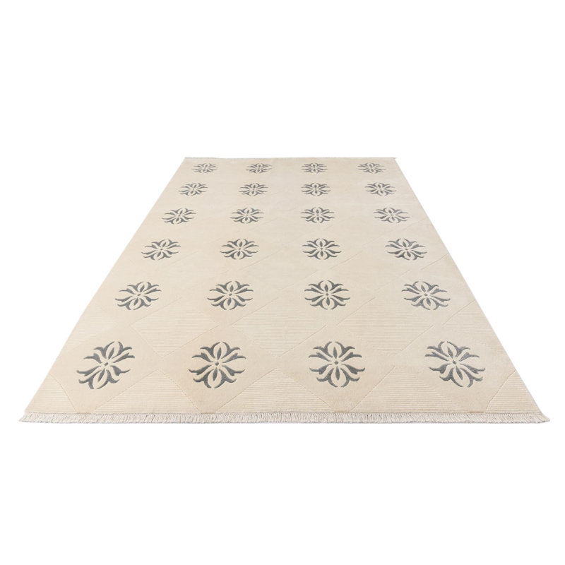 Tapis beige clair 7 x 10 Pham