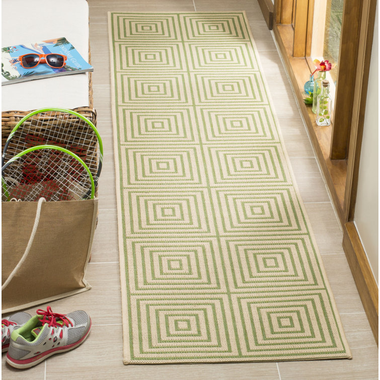 Kelli 100 Performance Geometric Indoor/Outdoor Area Rug