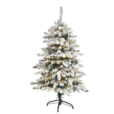 Lighted Artificial Christmas Tree
