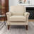 Shalisia 32'' Wide Upholstered Genuine Leather Armchair-697261950
