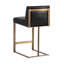 Dean Upholstered Stool with Metal Frame-2082512114-2082249755-2082249756