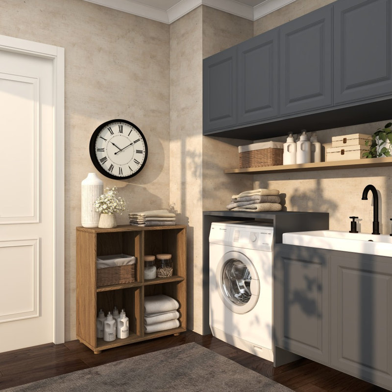 Horloge murale Abdinasir, H 20 po x l 20 po x P 3 po