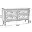 Buffet vert massif et bois manufacturé