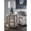 Table de bout hexagonale en lin Signature Designs Zeitgeist