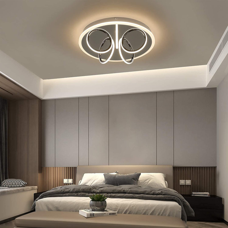 Ivy Bronx 1-Light 43cm LED Integrated Flush Mount