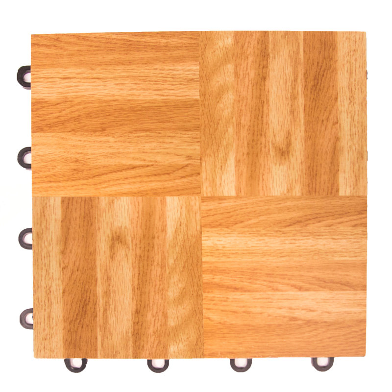 FlooringInc 3/8" Thick Snap Together Dance Flooring Tiles