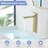  Bathroom Faucet With Pop Up Drain, Faucet for Bathroom Sink, Single Hole Bathroom Faucet Modern Single Handle Vanity Basin Faucet-115744898