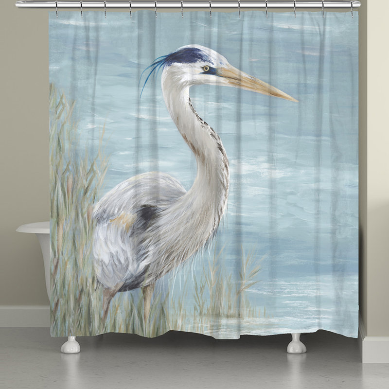 Rideau de douche Faizan Heron By The Bay