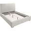 Lit plateforme tapissier en bois massif Crosby-67046586-67046587