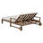 Outdoor Chaise Lounge With Double Seats-940627123