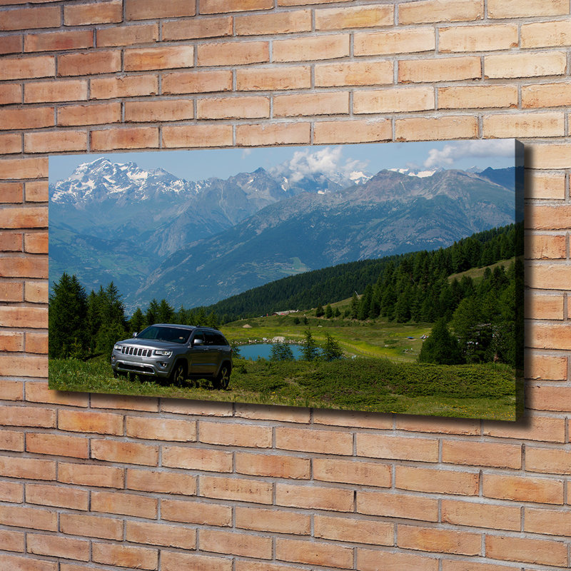 Off-Road Car - Wrapped Canvas Print