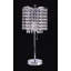 Lampe de chevet 20 po avec abat-jour tambour transparent Alessandro-696321434-732427721