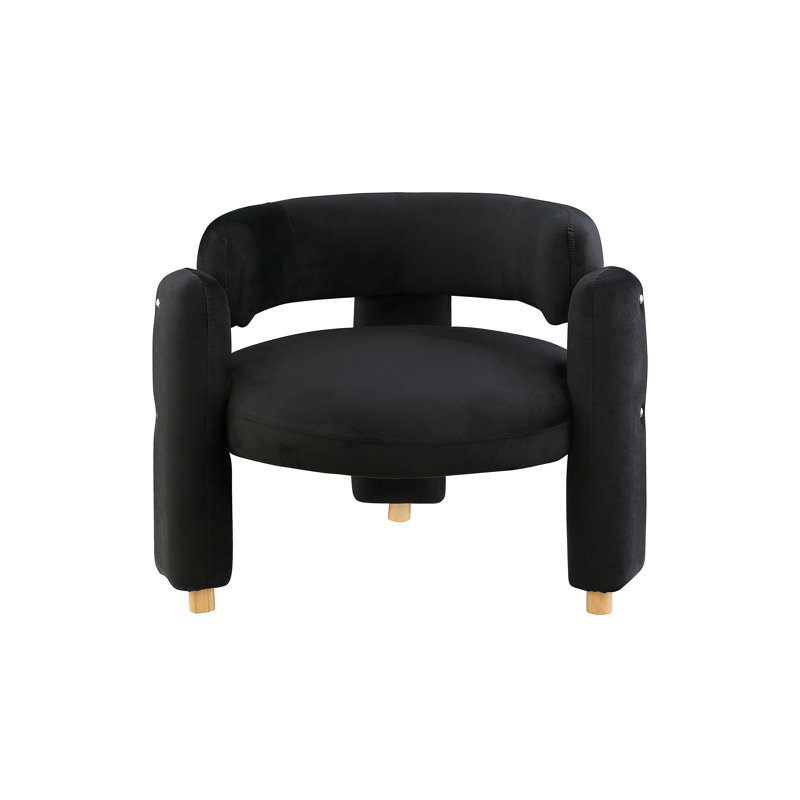 Chaise simple, Noir