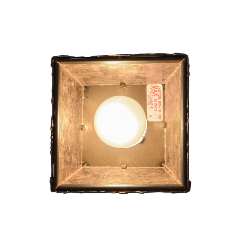 Rustic Lodge 1 - Light Pendant, Timeless Bronze, 11" - 70" H x 8.5" W x 8.5" D