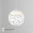 Luminaire suspendu sphère 1 lumière DEL Dornisha-88582933