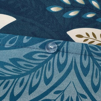 Brayla Microfiber, Polyester Floral Duvet Cover Set with Pillowcases Included