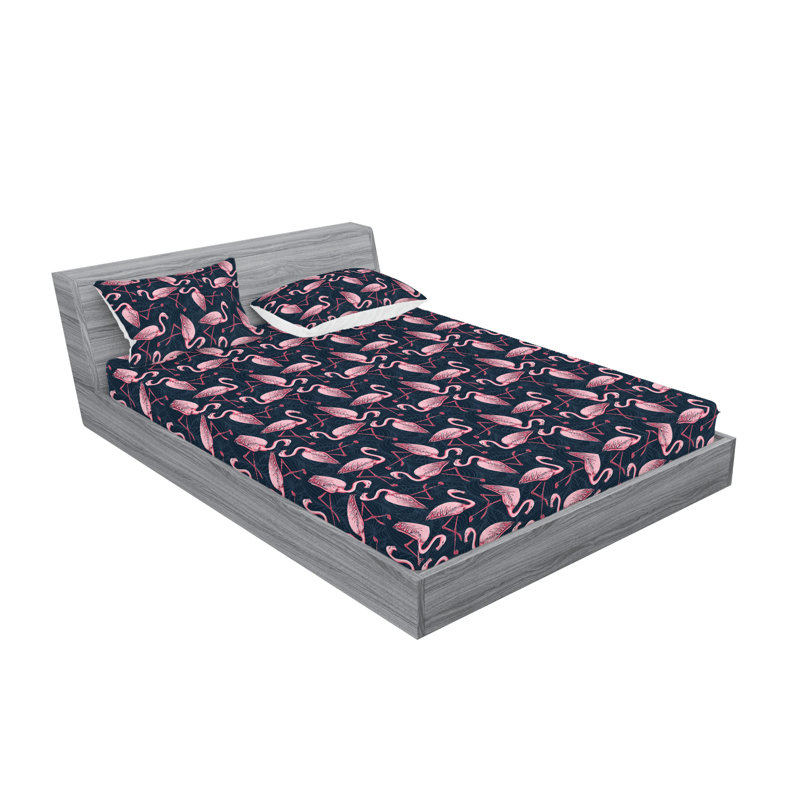 Drap-housse et taies décoratives Ambesonne, Ensemble de draps pour très grand lit californien