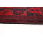 Tapis de bois one-of-kind-noué la 2010 esari noir/crème/rouge foncé 4 pi 11 po x 6 pi. zone en laine 5 po Alarick