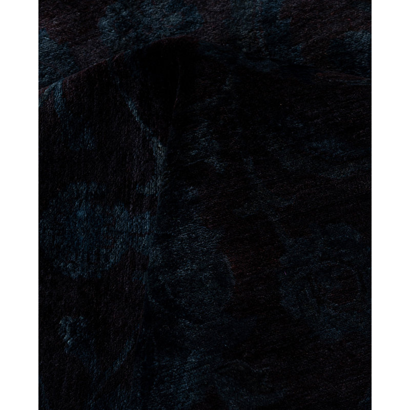 Overdyed One-of-a-Kind 8' 1" x 10' 6" Hand Knotted Area Rug
