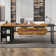 70.87'' Executive Desk and File Storage Cabinet