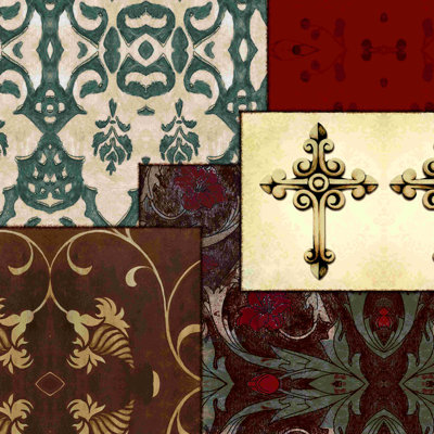 Cross Cross - Impression sur toile tendue
