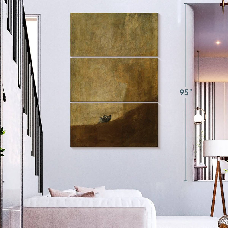 The Dog, 57" H x 36" W