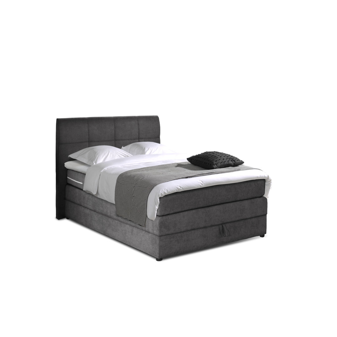 Boxspringbett  mit Topper und Bettkasten