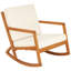 Chaise berçante d'extérieur Louis Acacia-1356526049