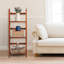 Bibliothèque standard en bois massif H 38 "x l 14"-19623381