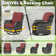 Carolina 5-Person Square Outdoor Conversation Set With 3-Seat Sofa And Coffee Table