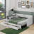 Twin XL To King Size Upholstered Daybed With Drawers-79084133