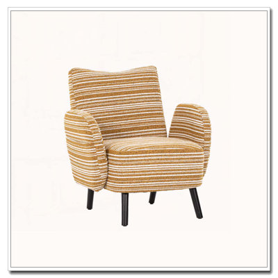 Fauteuil d'appoint rembourré Boucle
