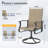 Swivel Patio Dining Armchair (Set of 2)-1388842540