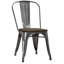 41.91cm H Slat Back Stacking Side Chair-623164406