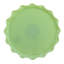 Présentoir à gâteaux en verre Jadeite