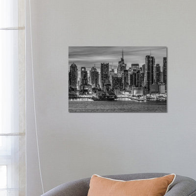 Gotham 1 Piece Wrapped Canvas Wall Art