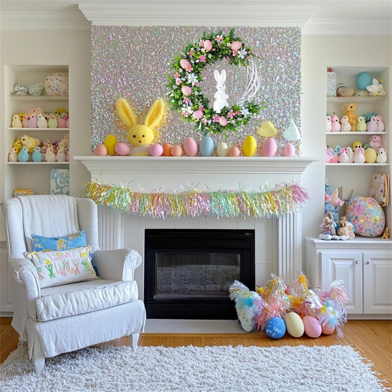 Plastic 40cm Wreath