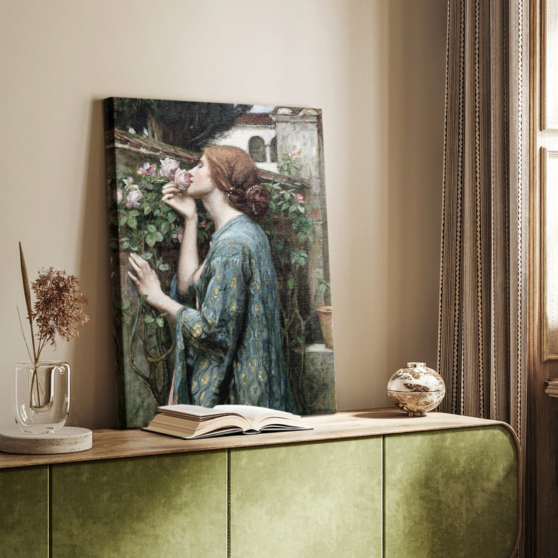 Reproduction de portrait rétro L - galerie Cavas, H 36 po x l 24 po