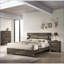 Table de chevet rustique 2 tiroirs-956081586