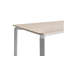 Conference Table Charlanne 90 cm 180 cm Stone Travertine Effect
