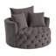 Fauteuil d'appoint pivotant Habak-858430207