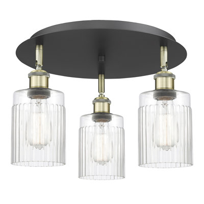 Bethy Glass Flush Mount
