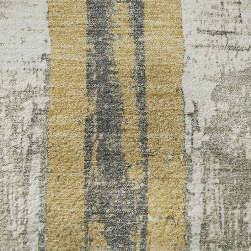 Premium Machine Washable Crestover AMF1872 Stripes Rug, Rectangle 8' x 10'